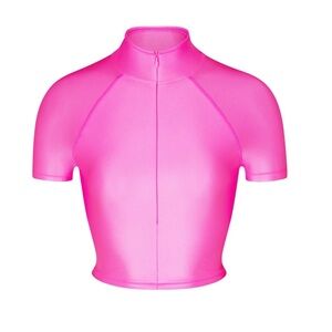 Skims cropped swim top